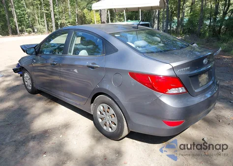 2016 Hyundai Accent Se из США, поврежденный, VIN KMHCT4AE4GU964587